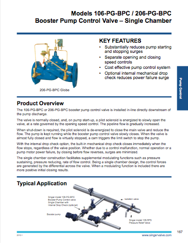 167 control valve - Southwest Valve & Equipment